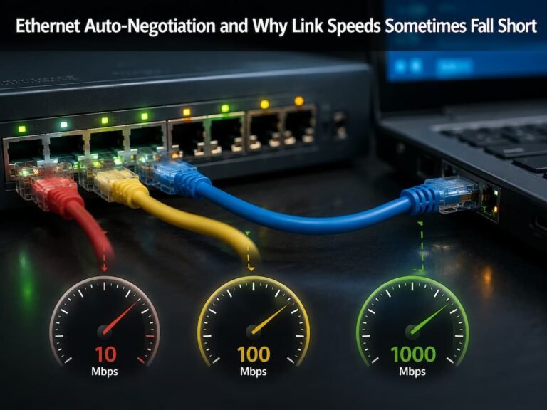Ethernet Auto-Negotiation and Why Link Speeds Sometimes Fall Short