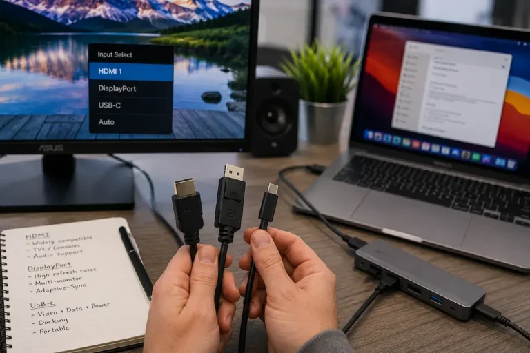 HDMI, DisplayPort, and USB-C: Choosing the Right Display Interface