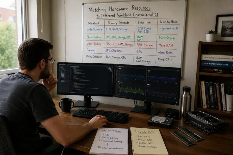Matching Hardware Resources to Different Workload Characteristics