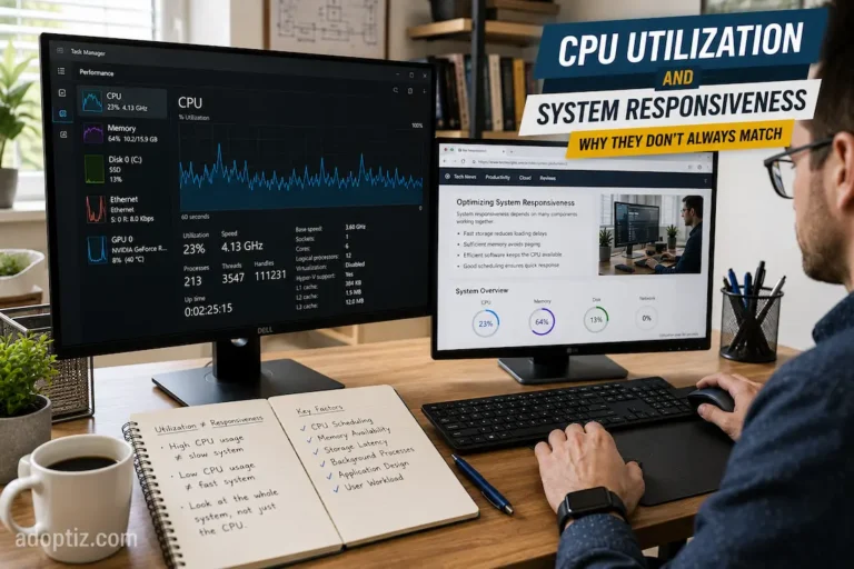 CPU Utilization and System Responsiveness: Why They Don’t Always Match