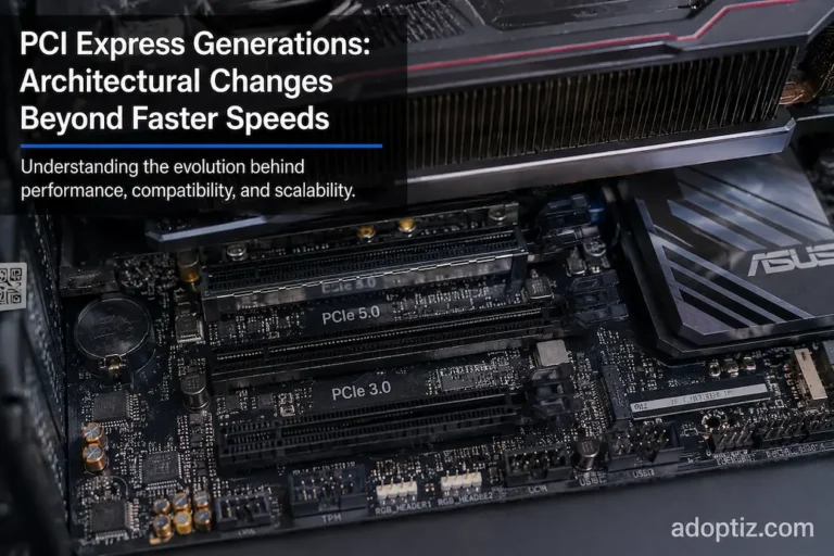 PCI Express Generations: Architectural Changes Beyond Faster Speeds