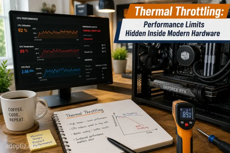 Thermal Throttling: Performance Limits Hidden Inside Modern Hardware