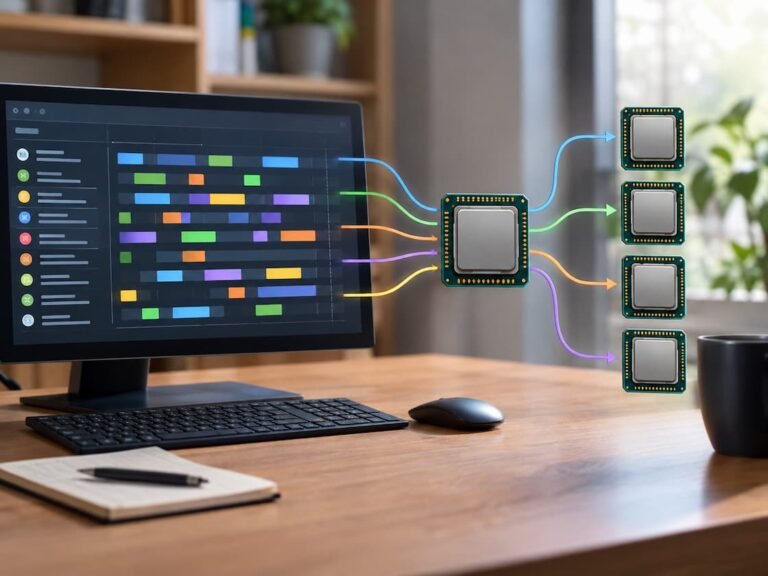 CPU Scheduling and How Operating Systems Distribute Work Across Processors